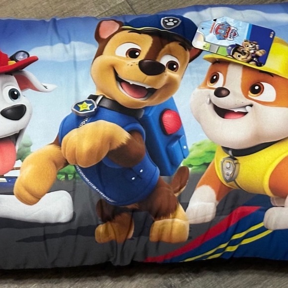 Nickelodeon Paw Patrol Kids Body Pillow Skye Marshall Chase & Rubble 17x34" NWT - Picture 6 of 8